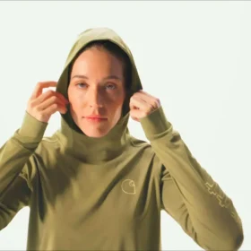 Force Sun Defender UPF 50+ Feuchtigkeitstransport-Hoodie für Damen – Hoodies mit Sonnenschutz