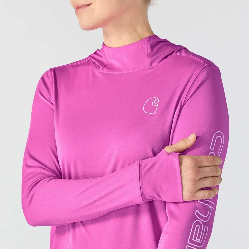 Force Sun Defender UPF 50+ Feuchtigkeitstransport-Hoodie für Damen – Hoodies mit Sonnenschutz
