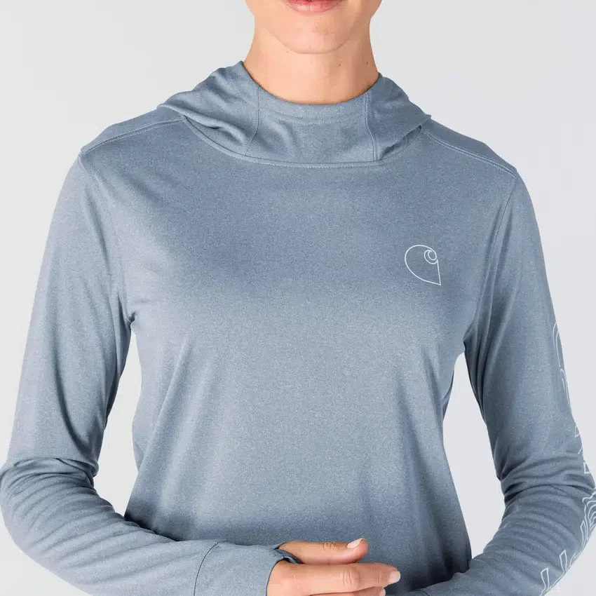 Force Sun Defender UPF 50+ Feuchtigkeitstransport-Hoodie für Damen – Hoodies mit Sonnenschutz