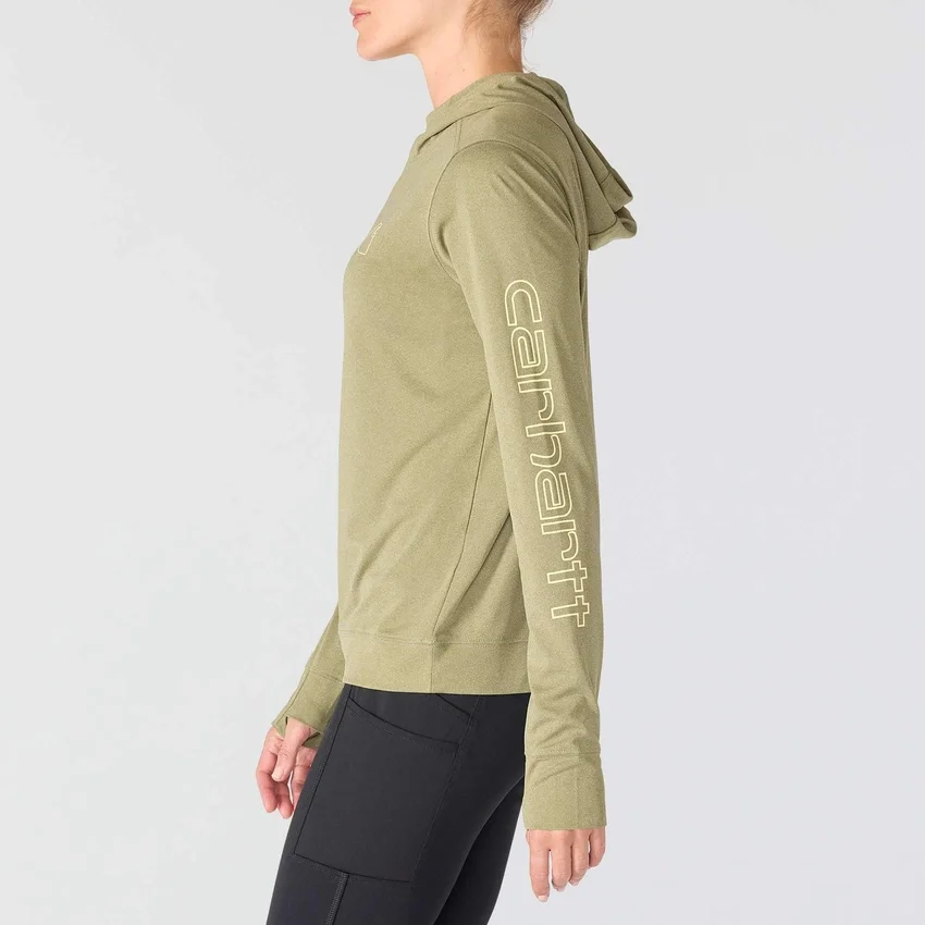 Force Sun Defender UPF 50+ Feuchtigkeitstransport-Hoodie für Damen – Hoodies mit Sonnenschutz