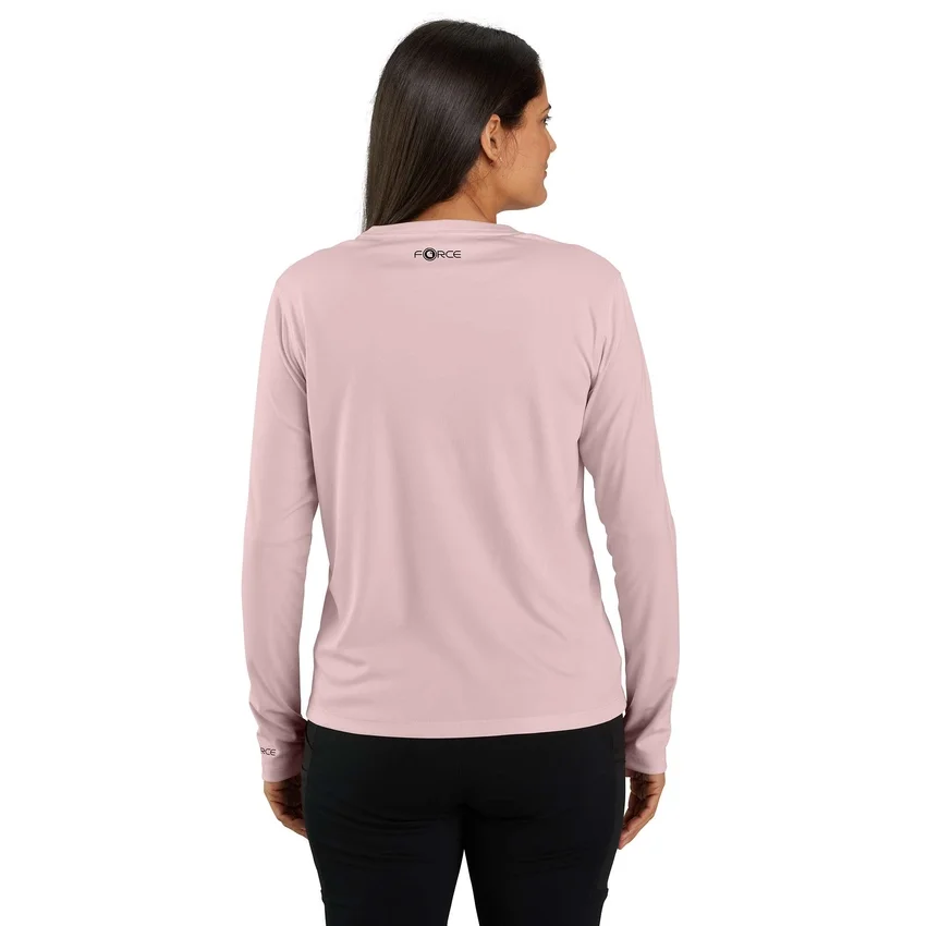 Force Sun Defender UPF 50+ Leichtes Armling-T-Shirt für Damen – Sonnenschutz-Hemden