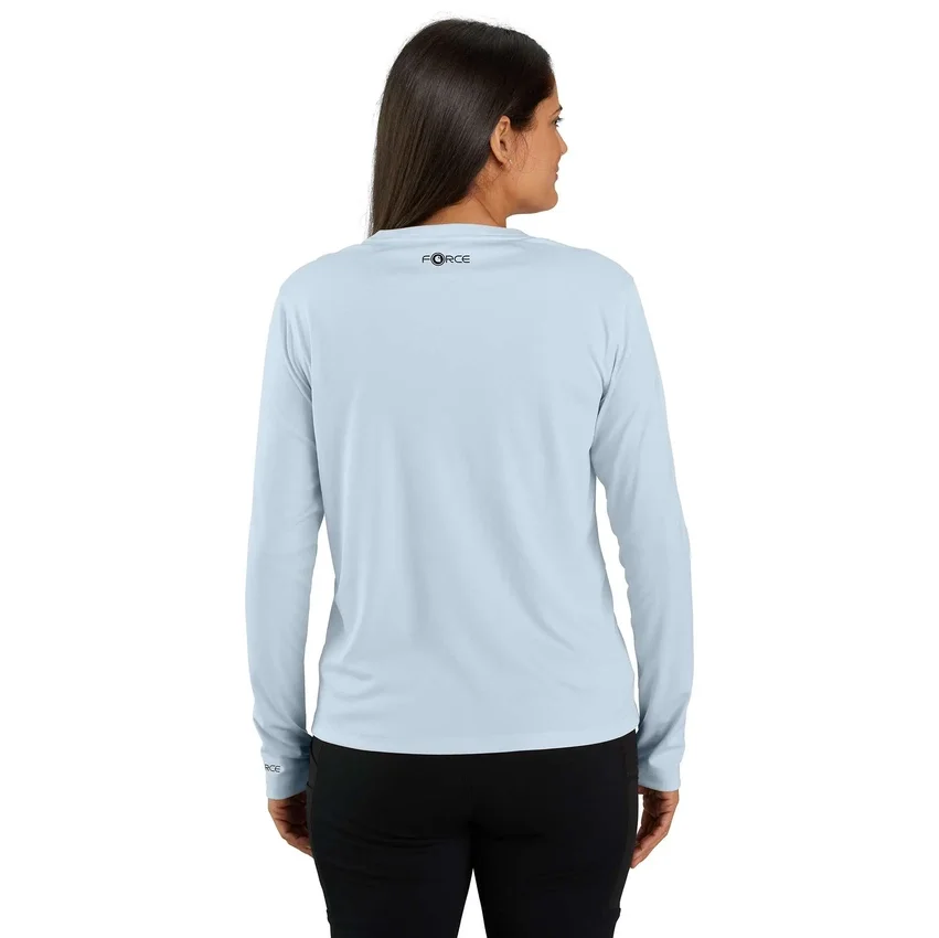 Force Sun Defender UPF 50+ Leichtes Armling-T-Shirt für Damen – Sonnenschutz-Hemden