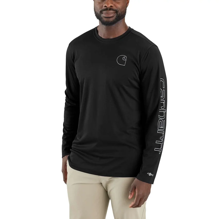 Force Sun Defender UPF 50+ – Leichtes, feuchtigkeitsableitendes Armling-T-Shirt für Herren – Sonnenschutz-Hemden