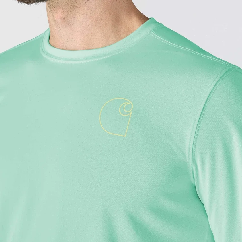 Force Sun Defender UPF 50+ – Leichtes, feuchtigkeitsableitendes Armling-T-Shirt für Herren – Sonnenschutz-Hemden