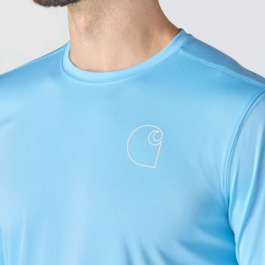 Force Sun Defender UPF 50+ – Leichtes, feuchtigkeitsableitendes Armling-T-Shirt für Herren – Sonnenschutz-Hemden