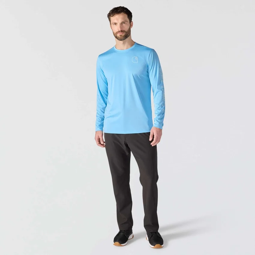 Force Sun Defender UPF 50+ – Leichtes, feuchtigkeitsableitendes Armling-T-Shirt für Herren – Sonnenschutz-Hemden