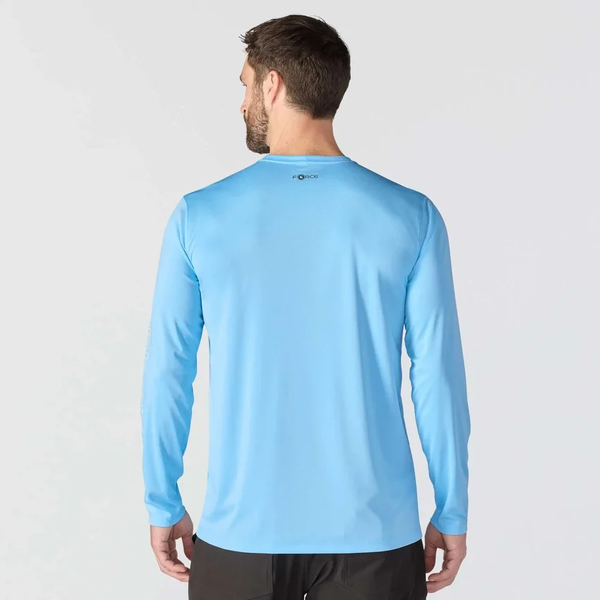 Force Sun Defender UPF 50+ – Leichtes, feuchtigkeitsableitendes Armling-T-Shirt für Herren – Sonnenschutz-Hemden