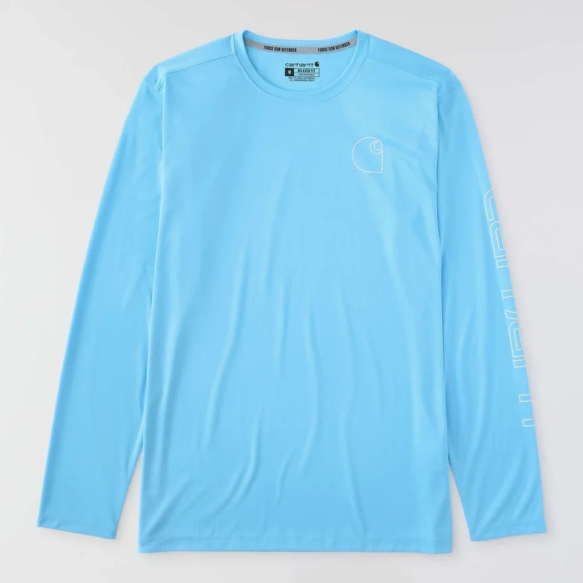Force Sun Defender UPF 50+ – Leichtes, feuchtigkeitsableitendes Armling-T-Shirt für Herren – Sonnenschutz-Hemden
