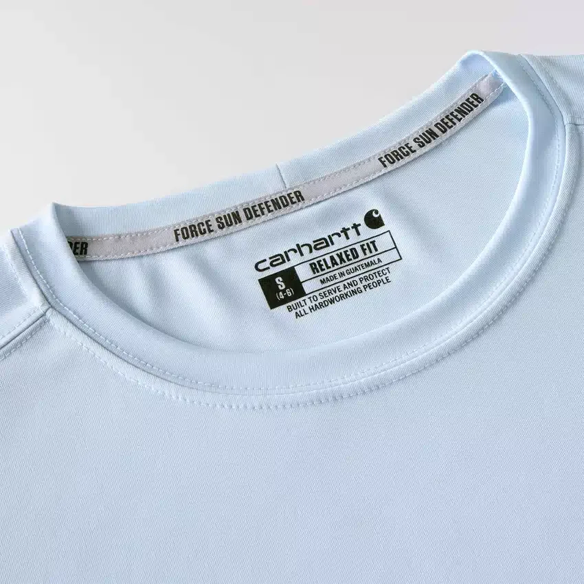 Force Sun Defender UPF 50+ Leichtes, feuchtigkeitsableitendes T-Shirt für Damen – Sonnenschutz-Hemden
