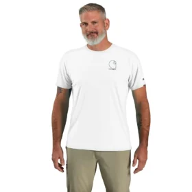Force Sun Defender UPF 50+ – Leichtes, feuchtigkeitsableitendes T-Shirt für Herren – Sonnenschutz-Hemden
