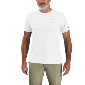 Force Sun Defender UPF 50+ – Leichtes, feuchtigkeitsableitendes T-Shirt für Herren – Sonnenschutz-Hemden
