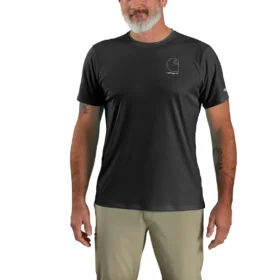 Force Sun Defender UPF 50+ – Leichtes, feuchtigkeitsableitendes T-Shirt für Herren – Sonnenschutz-Hemden