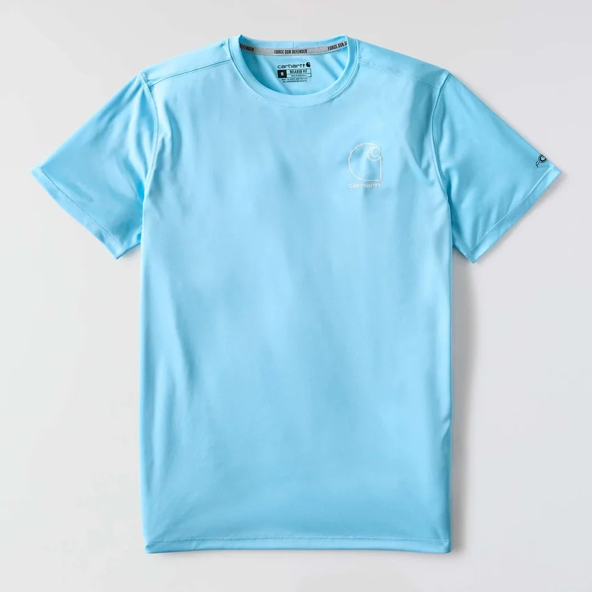 Force Sun Defender UPF 50+ – Leichtes, feuchtigkeitsableitendes T-Shirt für Herren – Sonnenschutz-Hemden