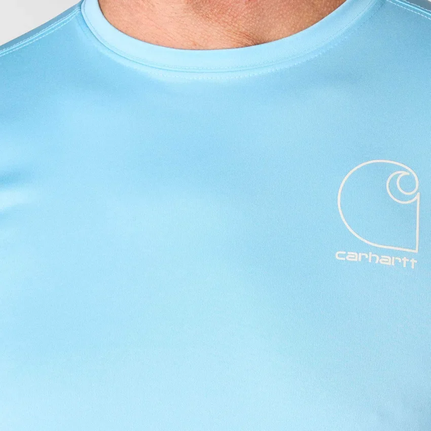 Force Sun Defender UPF 50+ – Leichtes, feuchtigkeitsableitendes T-Shirt für Herren – Sonnenschutz-Hemden