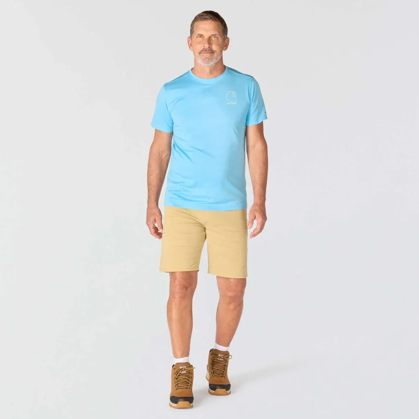 Force Sun Defender UPF 50+ – Leichtes, feuchtigkeitsableitendes T-Shirt für Herren – Sonnenschutz-Hemden