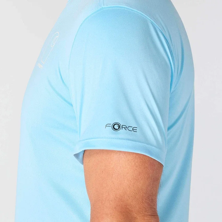 Force Sun Defender UPF 50+ – Leichtes, feuchtigkeitsableitendes T-Shirt für Herren – Sonnenschutz-Hemden