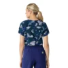 Force Tuck-In Scrub Print-Oberteil für Damen