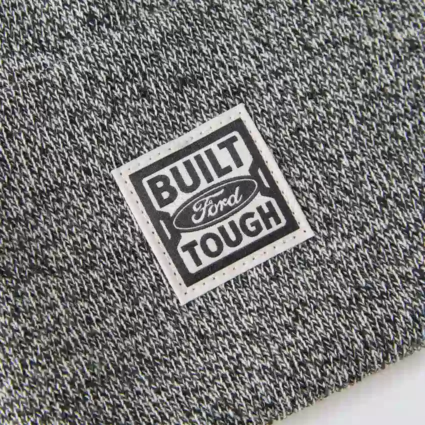 Ford-Mütze mit gestricktem Bündchen