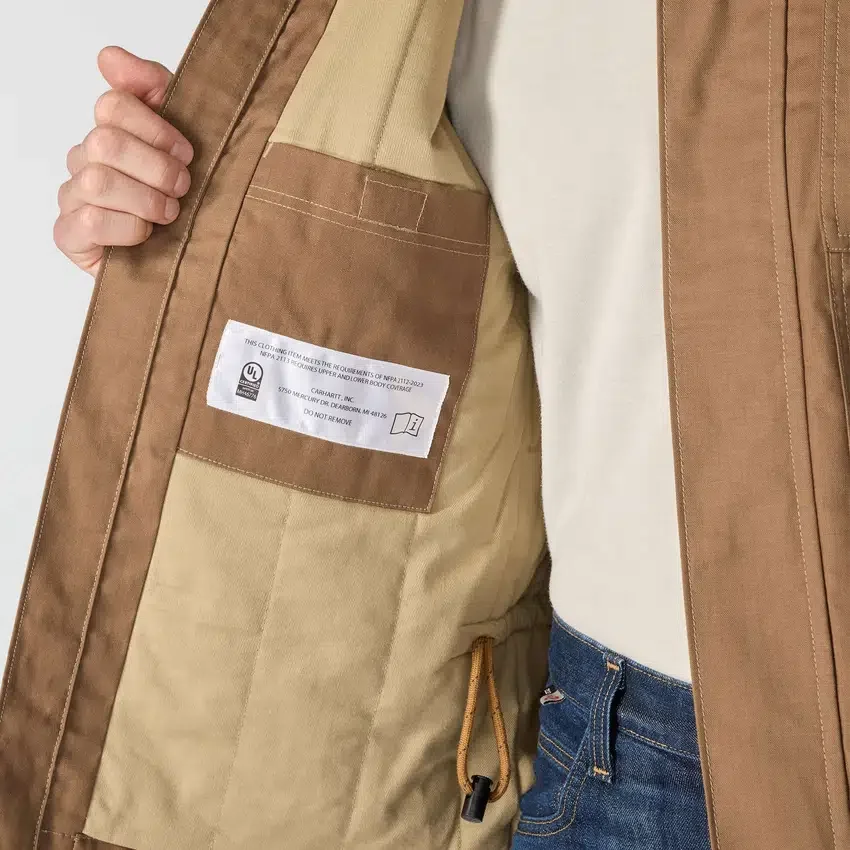 Fr Quick Duck-Mantel für Herren – Flammhemmende Jacken