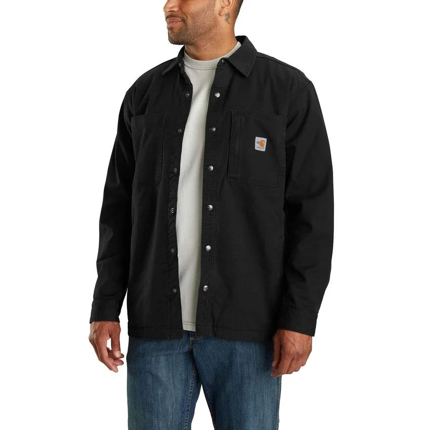 Fr Rigby Canvas-Hemdjacke für Herren – flammhemmende Hemden