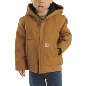 Gefütterte Active Jac-Jacke mit Kapuze für Jungen (Baby/Kleinkind)