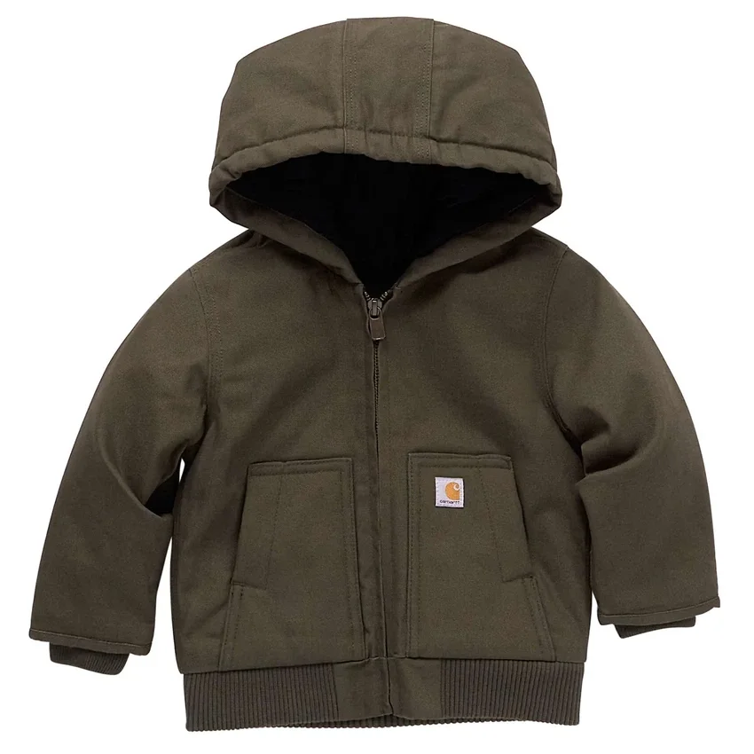 Gefütterte Active Jac-Jacke mit Kapuze für Jungen (Baby/Kleinkind)