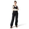 Gefütterte Latzhose für Damen aus gewaschenem Entenstoff