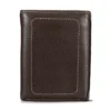 Gestrichene Pebble-Dreifachbrieftasche