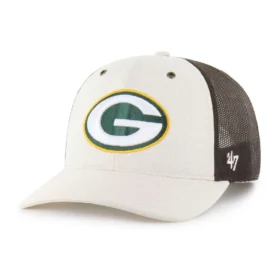 Green Bay Packers '47 Ungefärbte Trucker-Kappe, lockere Passform