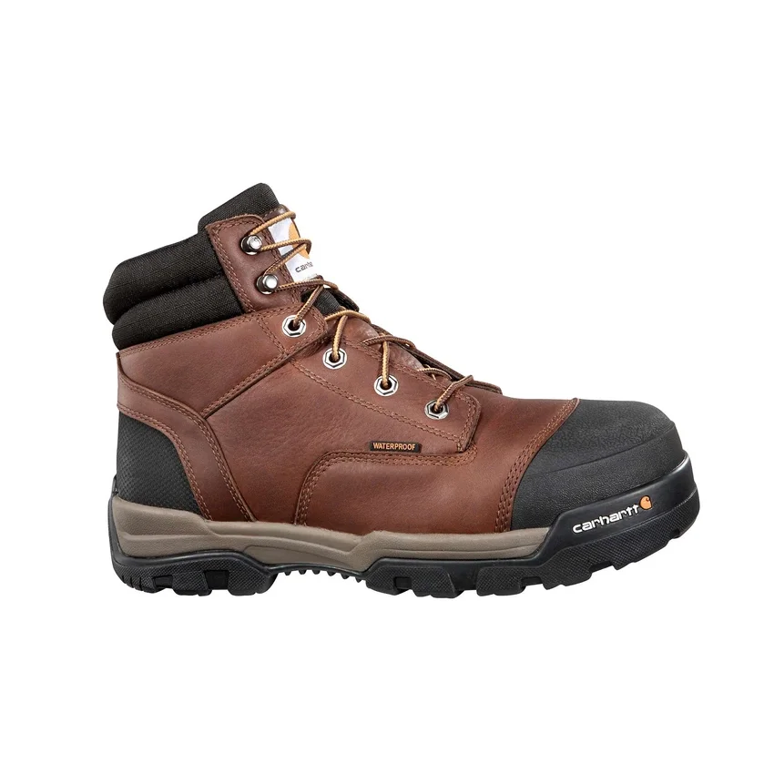Ground Force wasserdichter 6"-Arbeitsstiefel mit Verbundstoff-Zehenkappe