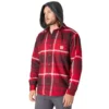 Hamilton Herren-Hemdjacke mit Kapuze in lockerer Passform und Karomuster – Herren-Hemdjacken