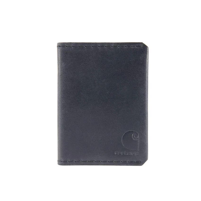 Handgefertigte Leder-Brieftasche im Bifold-Stil