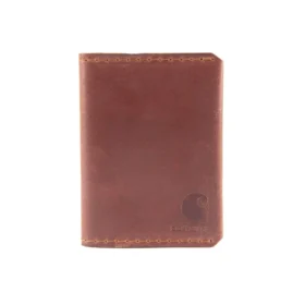 Handgefertigte Leder-Brieftasche im Bifold-Stil