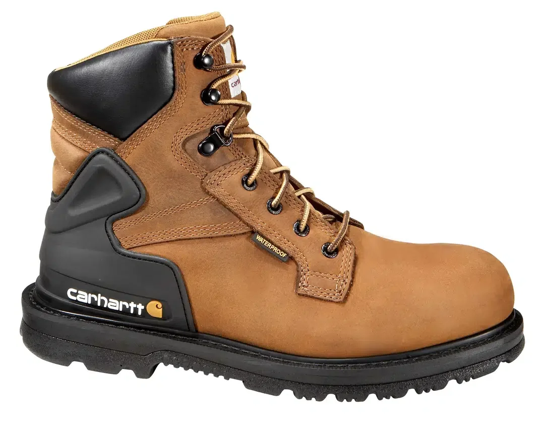 Heritage wasserdichter 6"-Arbeitsstiefel mit Stahlkappe
