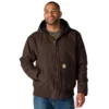 Herren-Aktivjacke aus gewaschenem, gefüttertem Entenstoff