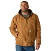 Herren-Aktivjacke aus gewaschenem, gefüttertem Entenstoff