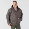 Herren-Aktivjacke aus gewaschenem, gefüttertem Entenstoff