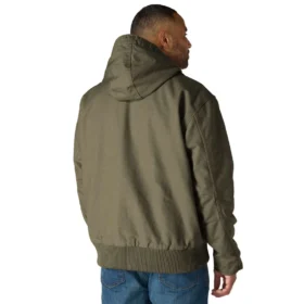 Herren-Aktivjacke aus gewaschenem, gefüttertem Entenstoff