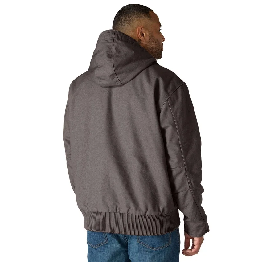 Herren-Aktivjacke aus gewaschenem, gefüttertem Entenstoff