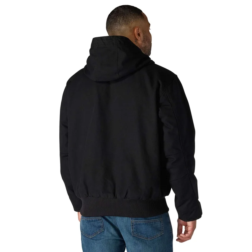 Herren-Aktivjacke aus gewaschenem, gefüttertem Entenstoff