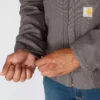 Herren-Aktivjacke aus gewaschenem, gefüttertem Entenstoff