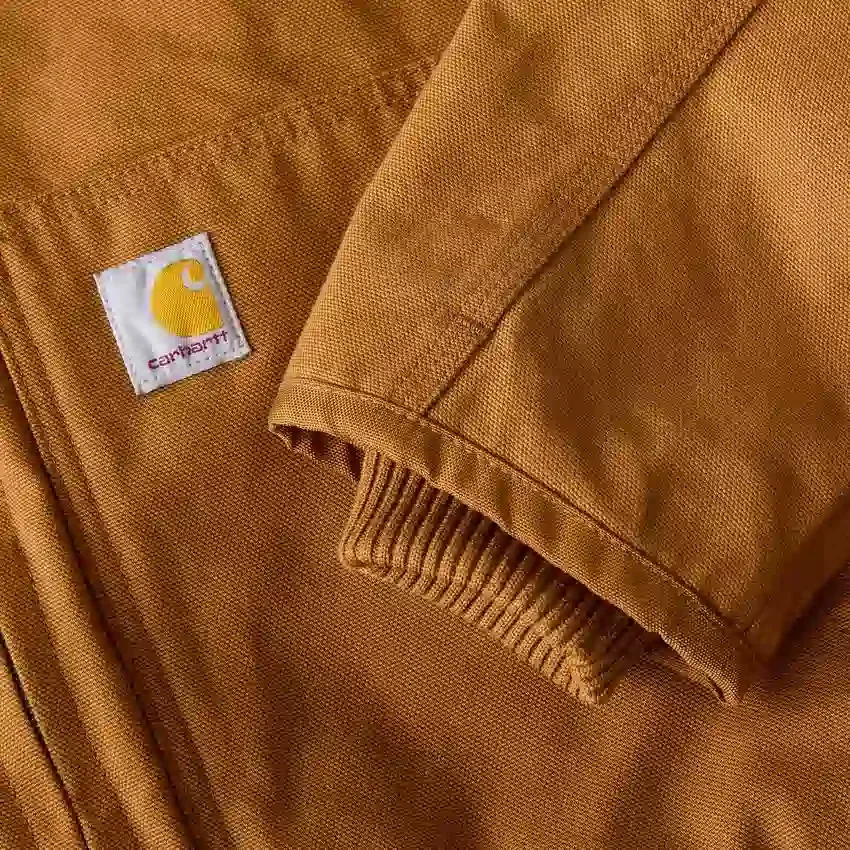 Herren-Aktivjacke aus gewaschenem, gefüttertem Entenstoff