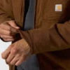 Herren-Aktivjacke «Bartlett» aus gewaschenem Entenstoff mit Isolierung