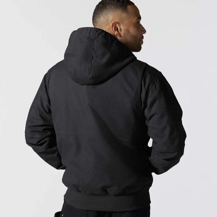 Herren-Aktivjacke «Bartlett» aus gewaschenem Entenstoff mit Isolierung