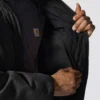 Herren-Aktivjacke «Bartlett» aus gewaschenem Entenstoff mit Isolierung