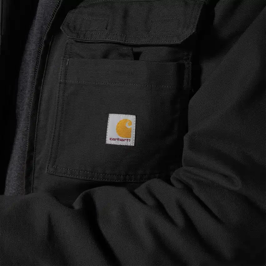 Herren-Aktivjacke «Bartlett» aus gewaschenem Entenstoff mit Isolierung
