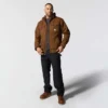 Herren-Aktivjacke «Bartlett» aus gewaschenem Entenstoff mit Isolierung