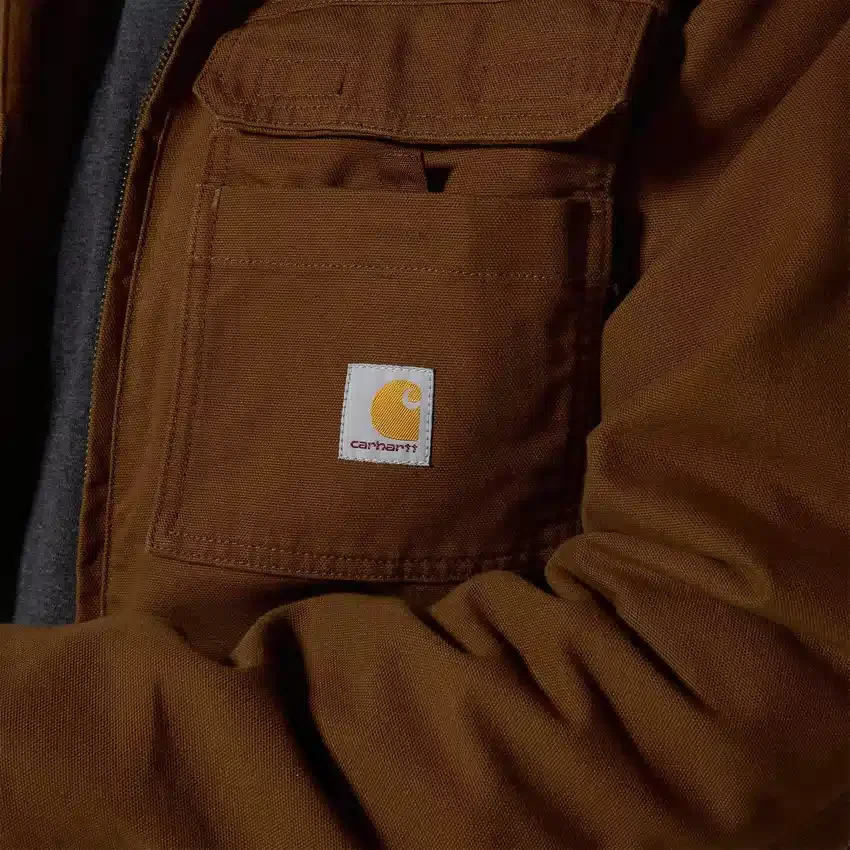 Herren-Aktivjacke «Bartlett» aus gewaschenem Entenstoff mit Isolierung