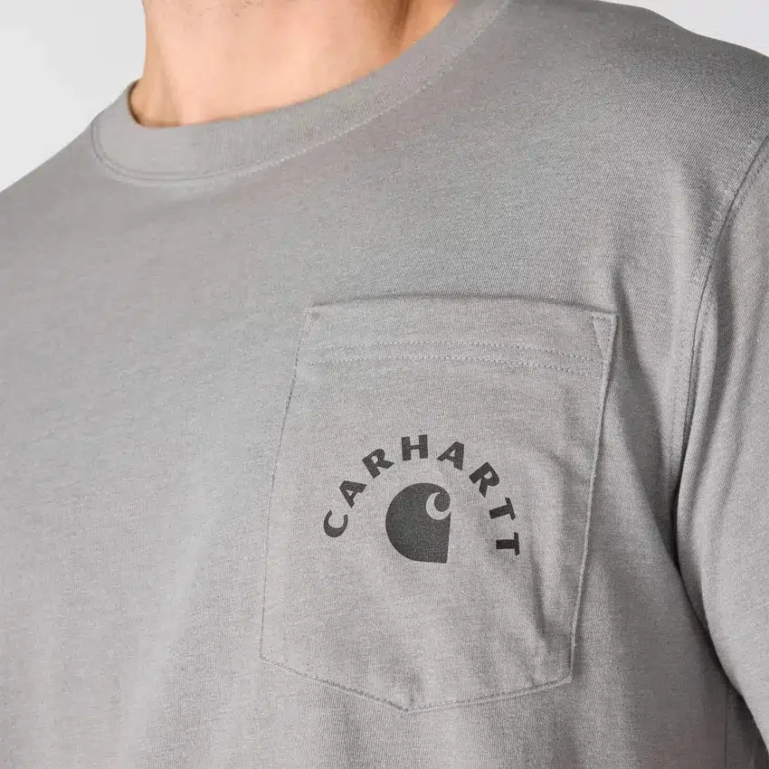 Herren-Arbeits-Hemd «Irvine» mit lockerem Schnitt und Grafikprint