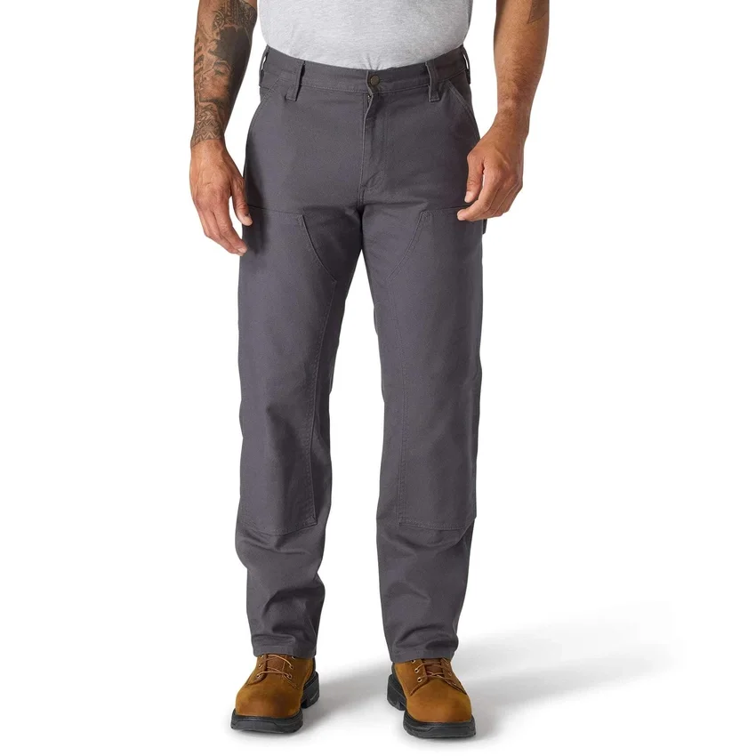 Herren-Arbeitshose «Relaxed Straight Fit» aus Rugged Flex-Duck-Material mit doppelten Knieverstärkungen